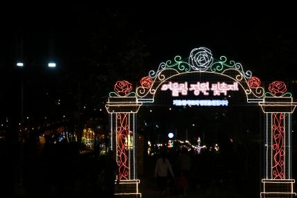 어울림정원 빛축제 의 이미지