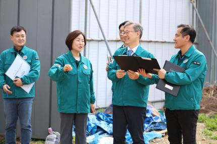 2025.5.2 구청장 주요사업 현장 방문 의 이미지