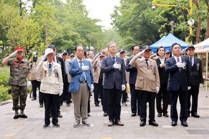 2025.6.16 6ㆍ25전쟁 제75주년 및 호국보훈의 달 행사 의 이미지