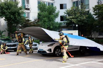 2025.8.7 구로구 노후아파트 민관 합동 소방안전컨설팅 및 소방훈련 의 이미지
