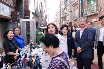2025.9.18 구로4동 분꽃 마을 골목축제 의 이미지