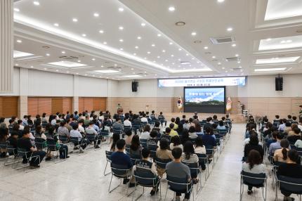 2026.8.18 을지훈련 구청장 안보교육 의 이미지