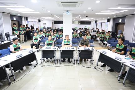 2026.8.21 을지훈련 총괄보고 및 강평 의 이미지