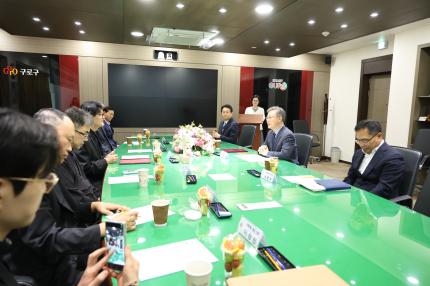 2026.10.6 구로구 세계청년대회 조직위원회 업무협약식 의 이미지
