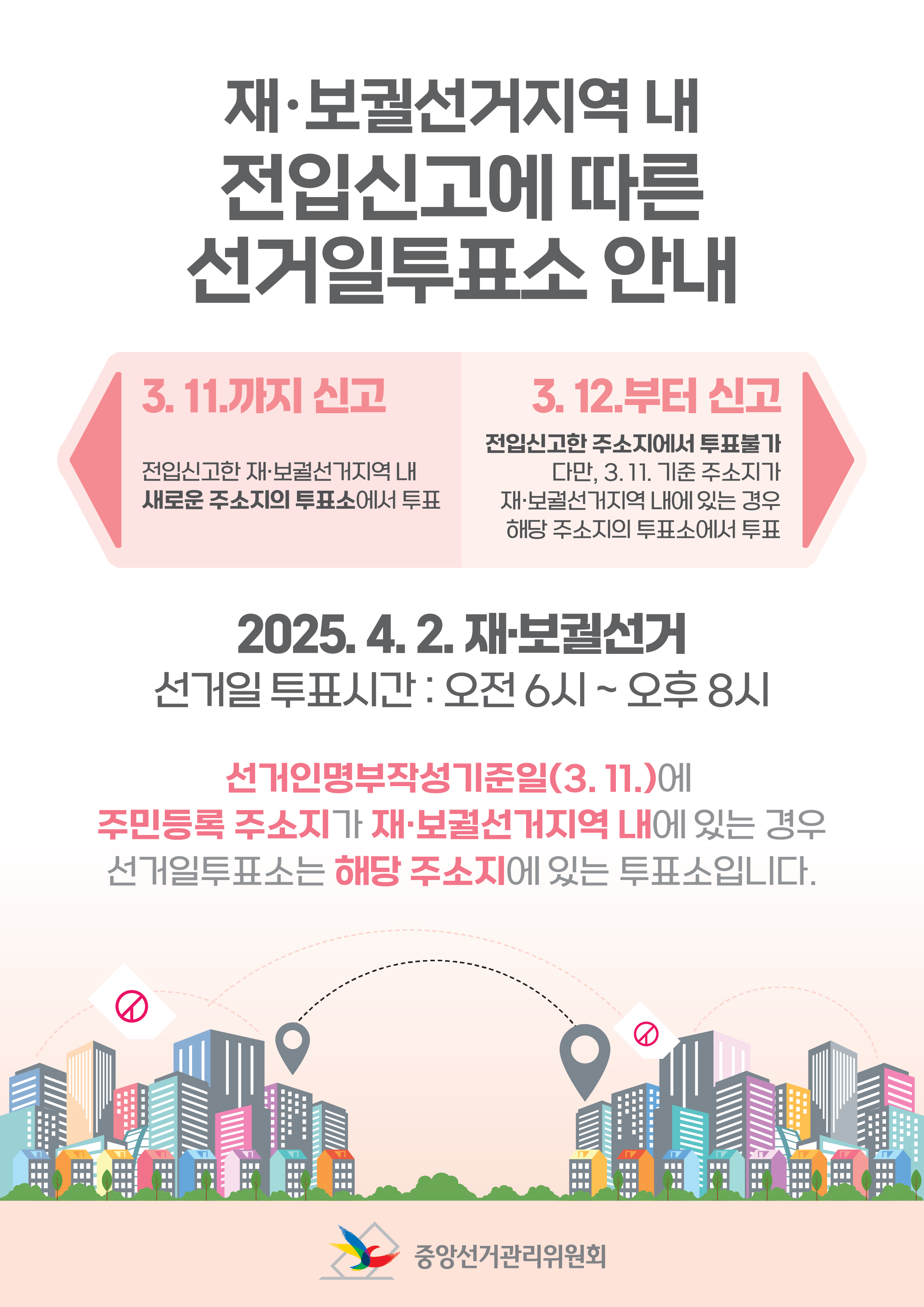 붙임2_전입신고에 따른 선거일투표소 안내문(안)