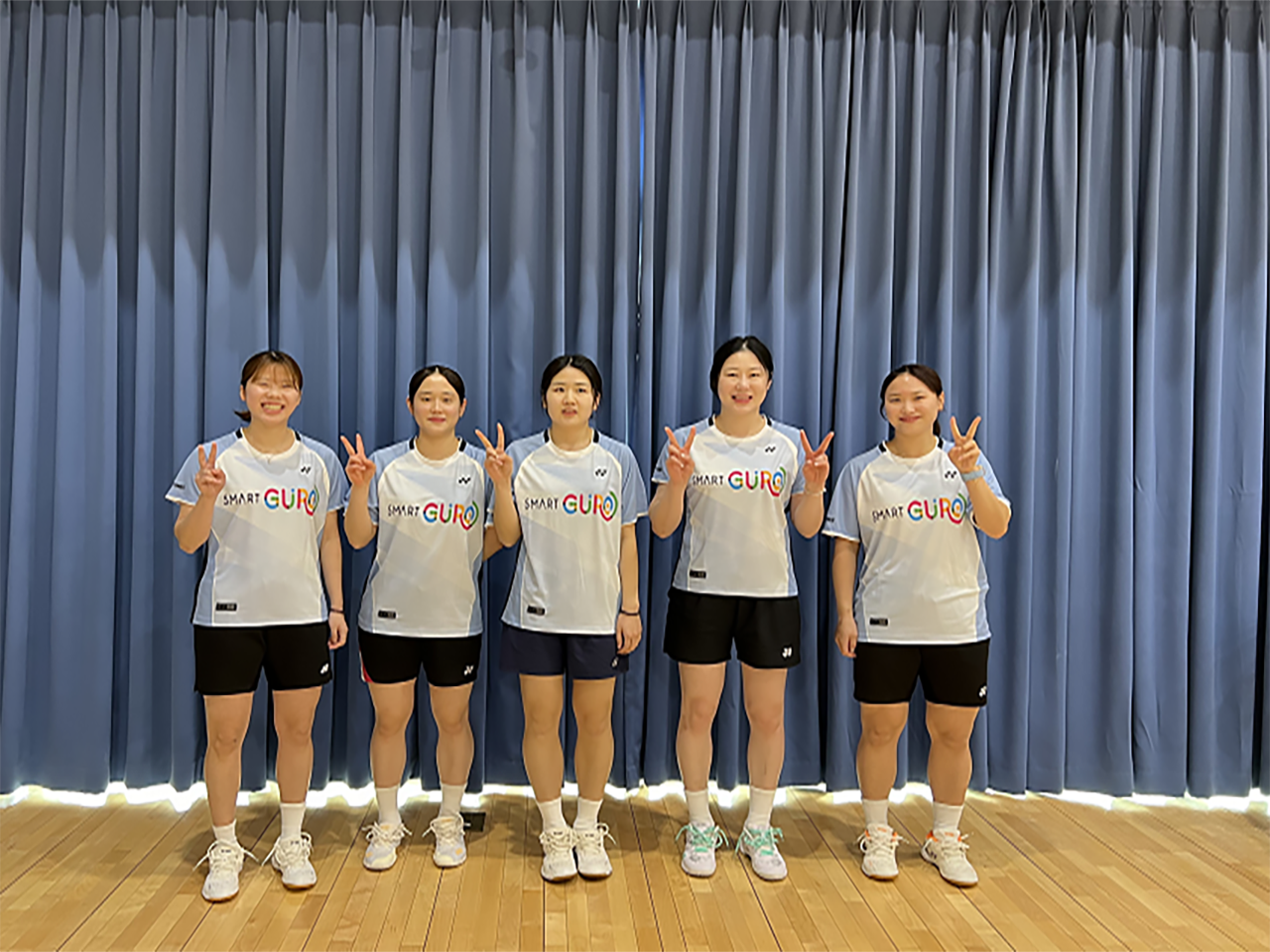 구로구청 배드민턴팀 선수단